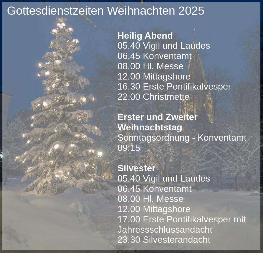 Gottesdienstzeiten